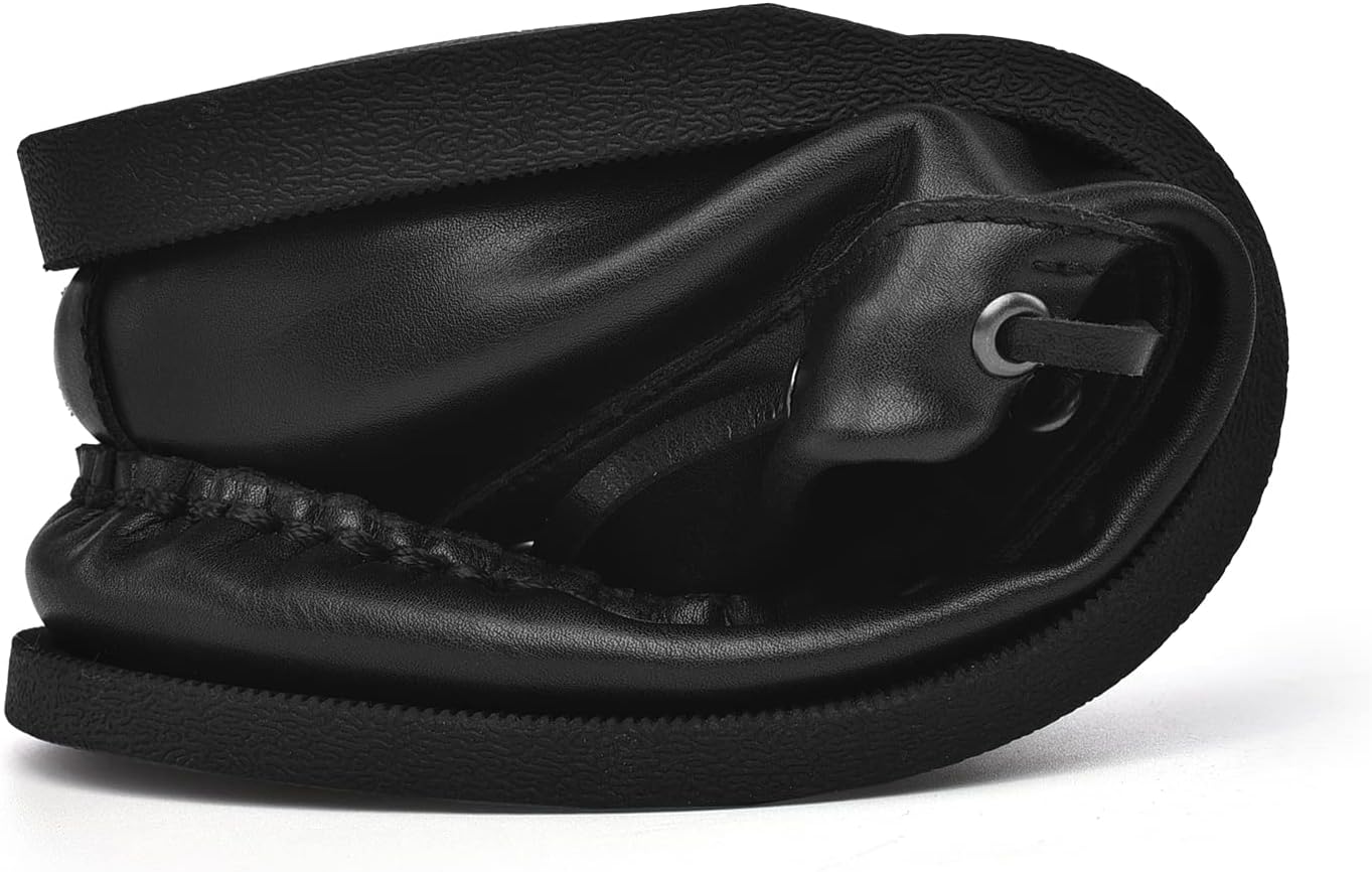 Mens Boat Shoes Leather Casual Dress Shoes Classic Loafers - Image 6