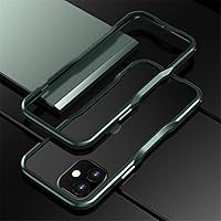 Vista 23 de HENGHUI Parachoques de aluminio compatibles con iPhone 12 Mini de 5.4 PULGADAS, estuche con marco metálico, parachoques delgado de diseño genial