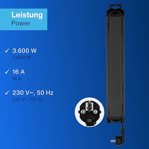 Rev Device Protection Socket Line 6-Fold, 3,0Mt - 6
