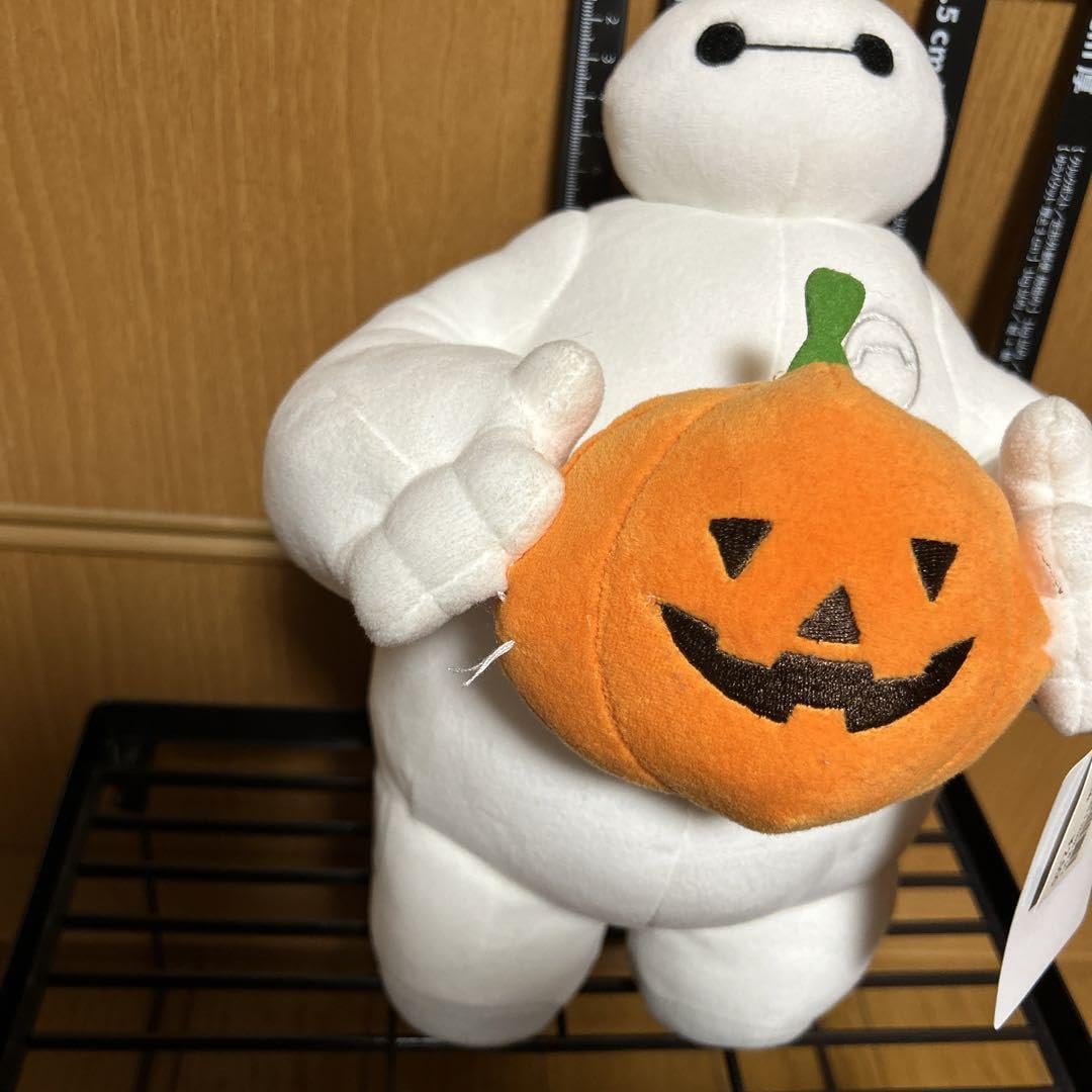 Amazon.co.jp: タグ付きベイマックス ぬいぐるみ かぼちゃ