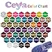 Ceya Chunky Glitter, 4.9oz/ 140g African Violet Craft Glitter Powder Mixed Fine Flakes Iridescent Nail Sequins for Nail Art, Hair, Epoxy Resin, Tumblers, Slime, Painting, Festival Decor