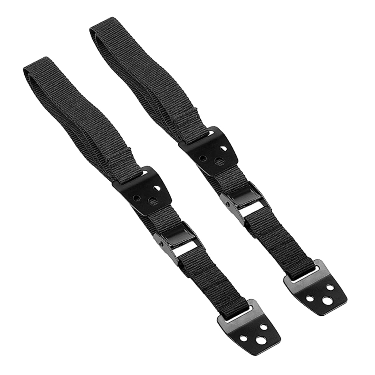 SHOWERORO TV Safety Anti-Tip Strap Wall Anchors for Childproofing 2-Pack Furniture Straps for Dresser and TV Stability Black