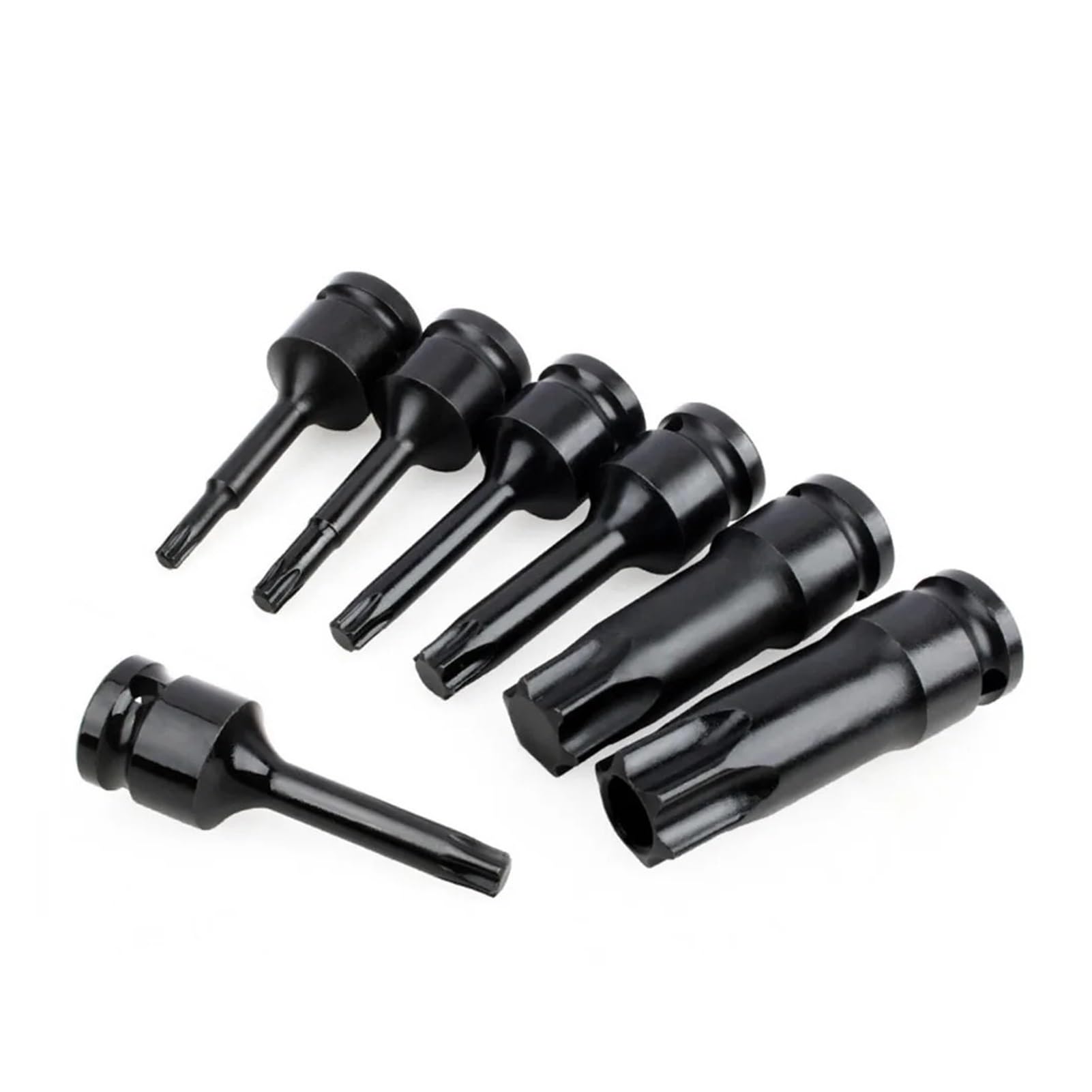 1PC 1/2inch Hex Torx Screwdriver Bit Impact Drive Socket Adapter Head T20-T100 Pneumatic Socket Adapter Impact Wrench Hand Tools(T100)