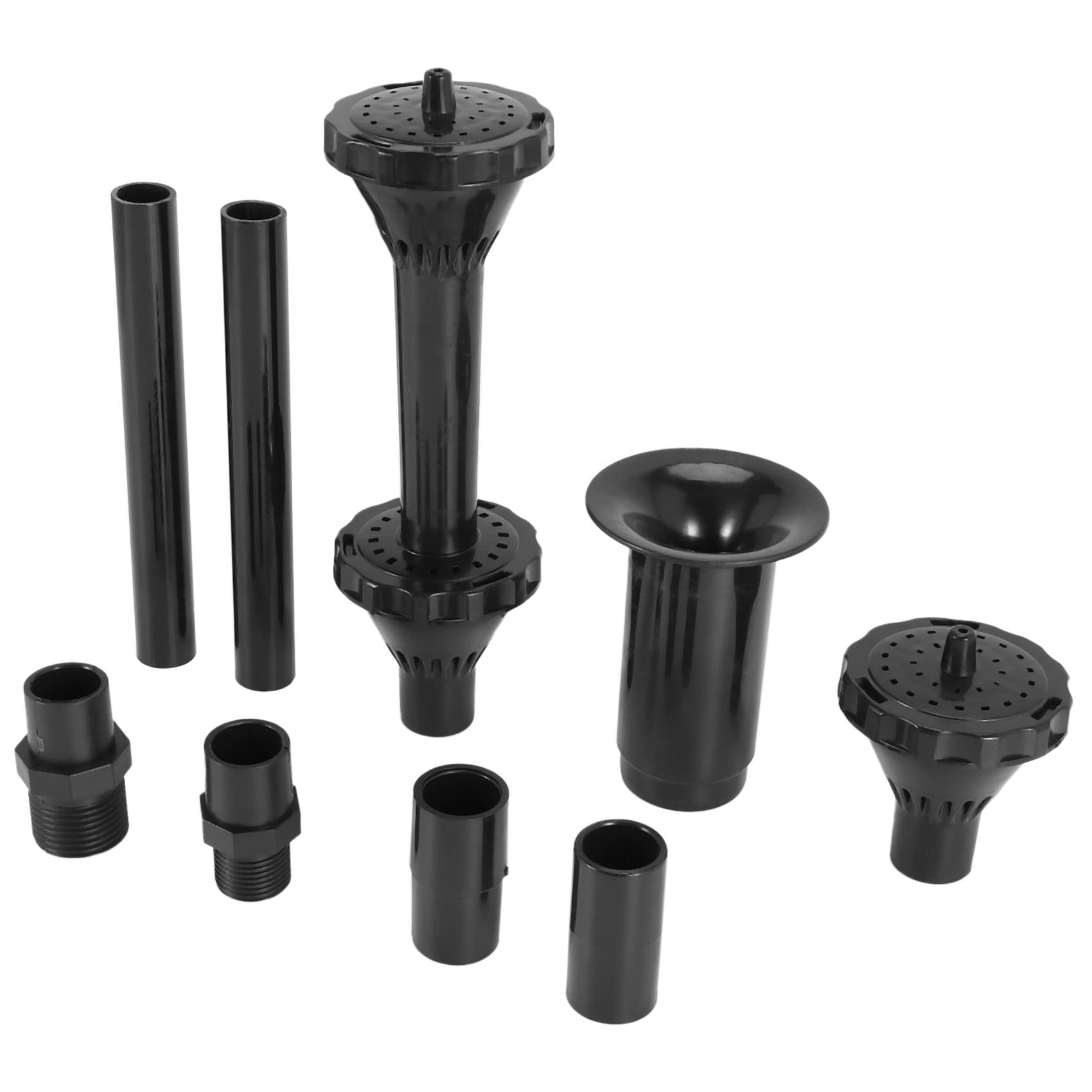 Sankaka 9Pcs Small Fountain Nozzle Kit Water Heads For Pond Submersible Pump Pool
