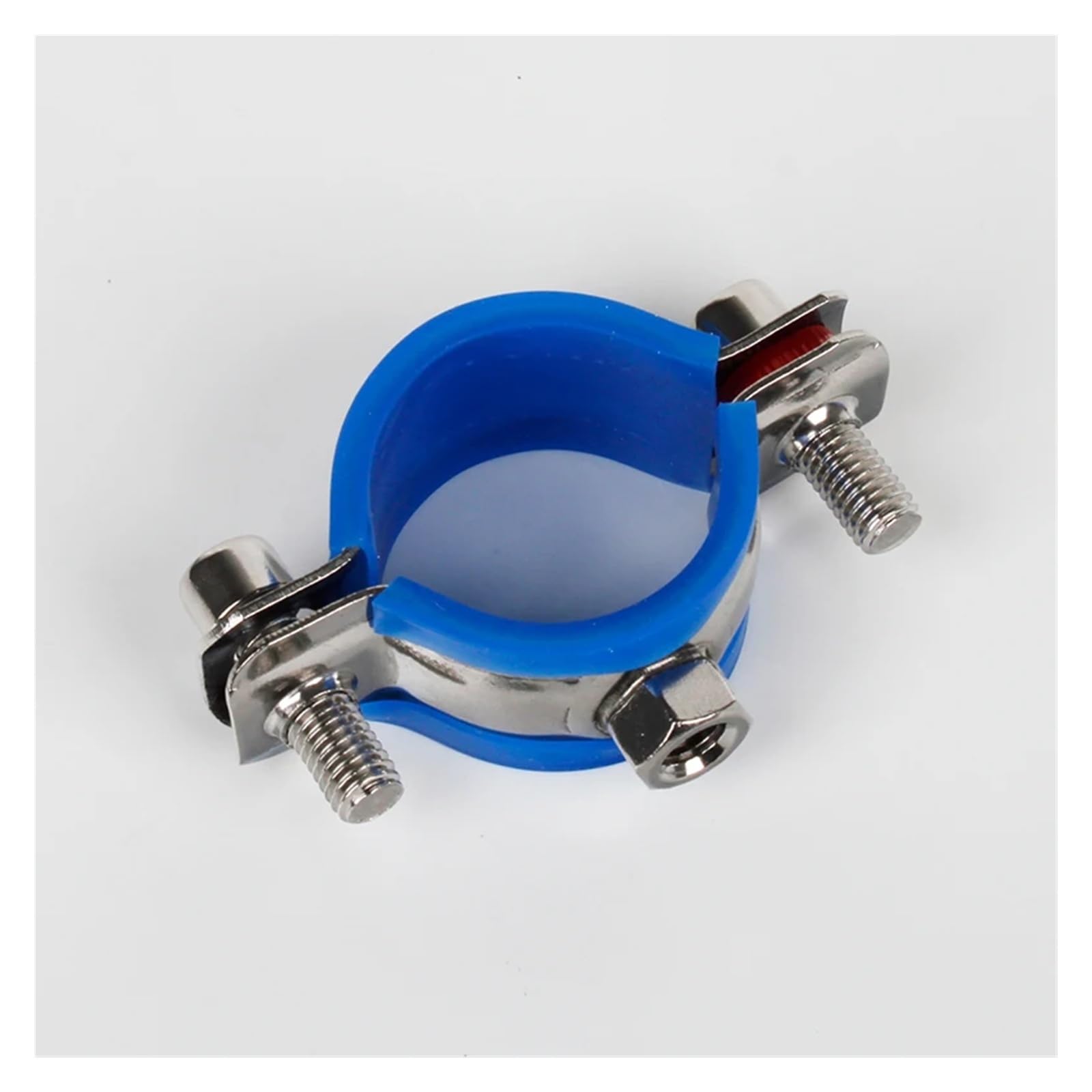Morsetto for staffa for gancio for tubo in acciaio inossidabile 304 M8x1,25 mm femmina guscio blu multi dimensione(Fit 125-133mm)
