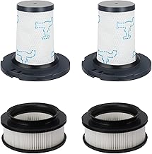 Filtre pour Rowenta X-Force Flex 11.60 12.6 14.60 15.60 Animal RH98xX RH99xx, 2 Filtres Pré-moteur + 2 Filtres Post-moteur ZR009007 ZR009008
