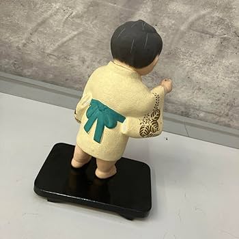 Amazon.co.jp: レトロ 博多人形 伝統工芸品 陶器製 赤ちゃん ベビー