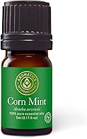 Aromatics International Organic Corn Mint Essential Oil 5ml - 100% Pure Sustainable for Aromatherapy & Diffusion