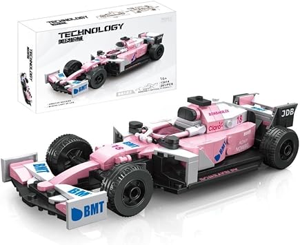 highdar F1 Racing Car Model Building Kit, Formula One Collectible Sports Car Construction Set, Sports Car Construction Set Gift for Adults