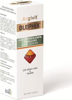 Argivit Blephix Göz Çevresi ve Kirpik Temizleyici Köpük Şampuan 100 ml 2'li Paket