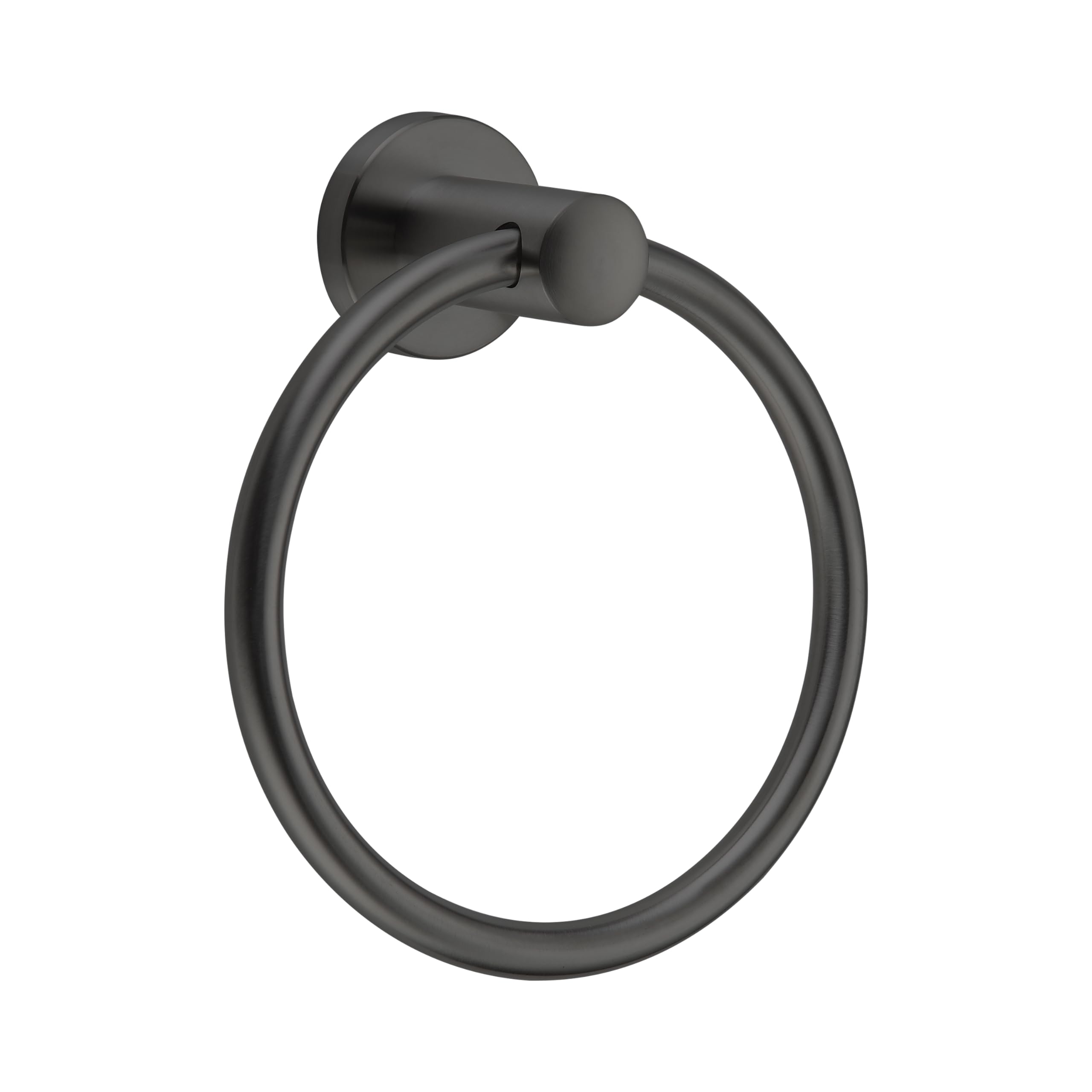 BGL Toallero gris para baño, acero inoxidable 304, acabado PVD, soporte para toallas de mano inoxidable montado en la pared