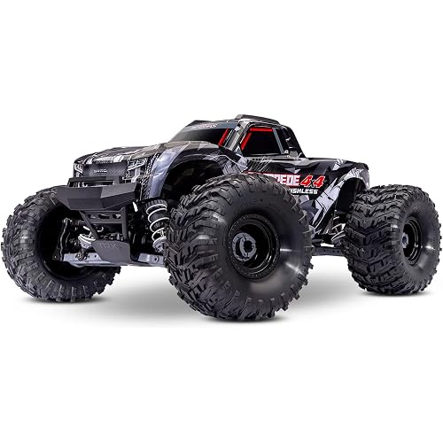 Traxxas Stampede 4X4 Brushless 1/10 Scale Monster Truck (Black)