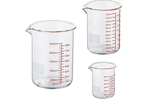 V-Shaped Spout Precision Measuring Cup Set