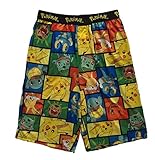 Pokemon Pikachu Big Boys Pajama Lounge Short (L (10/12))