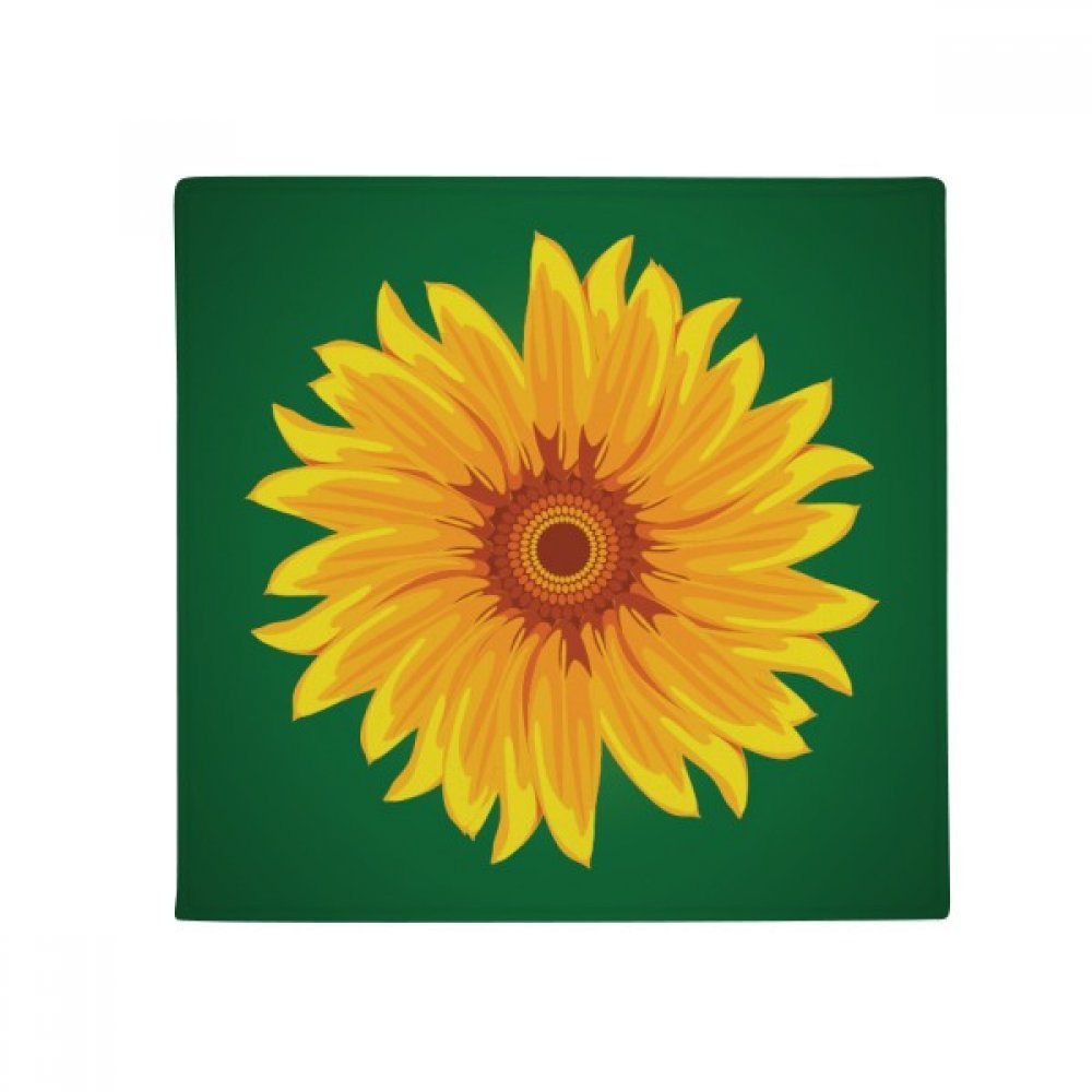 Paillasson Tournesol Jaune 50x50cm tapis de sol antidérapant multicolore