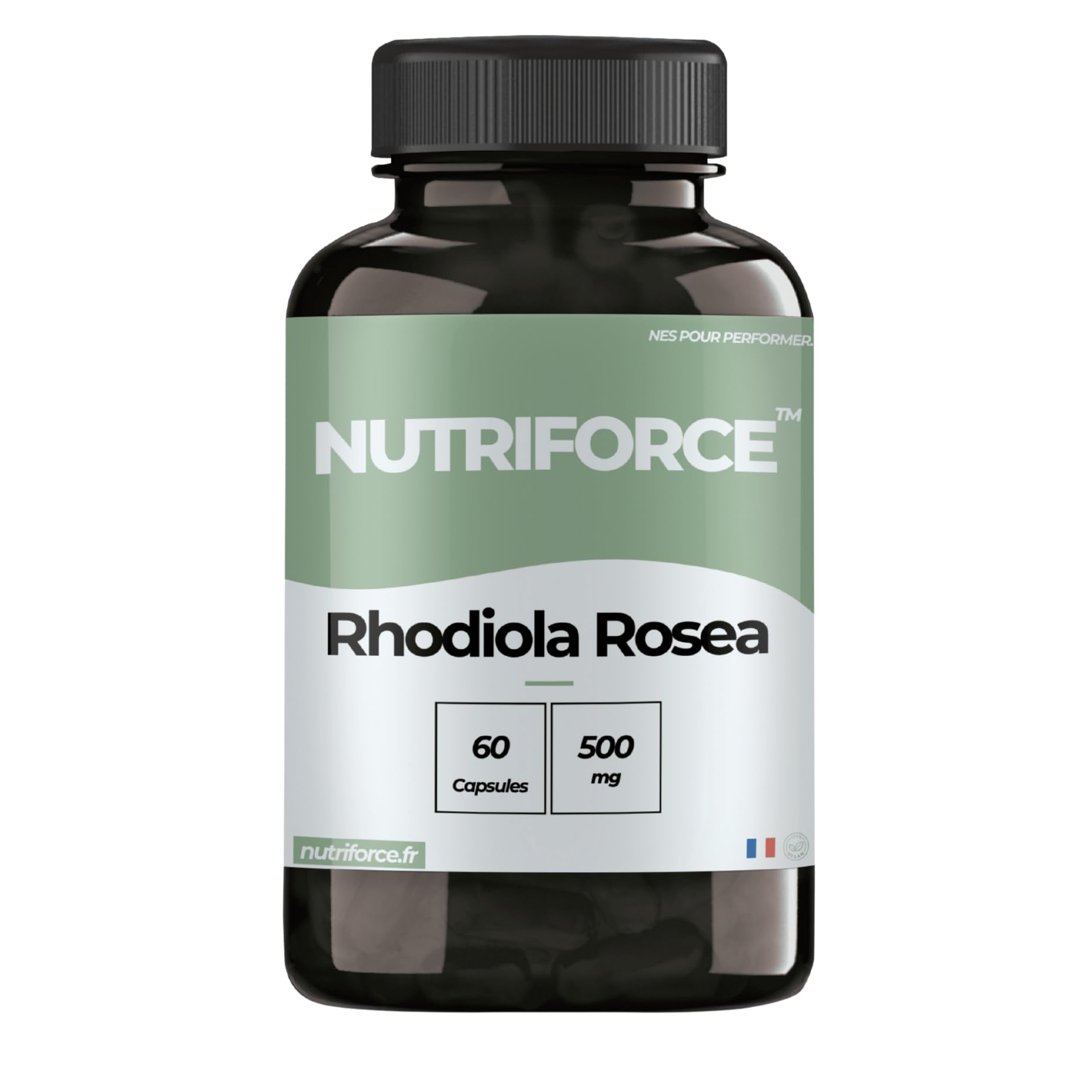 Rhodiola Rosea – 60 Capsules – Extrait Très Concentré – Énergie & Vitalité