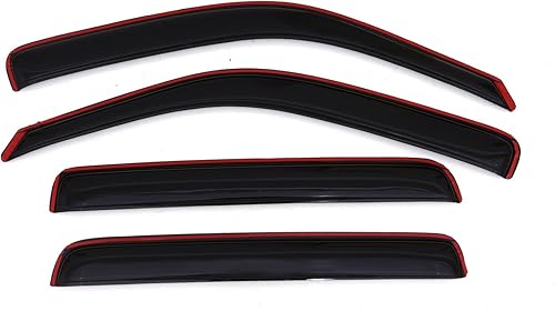 Auto Ventshade AVS Ventvisor en canalprotectores de lluvia Compatible con Honda Ridgeline 2006 - 2014 - Humo, 4 piezas 194832