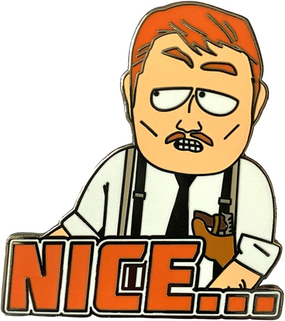 "Nice..." - South Park Collectible Pin