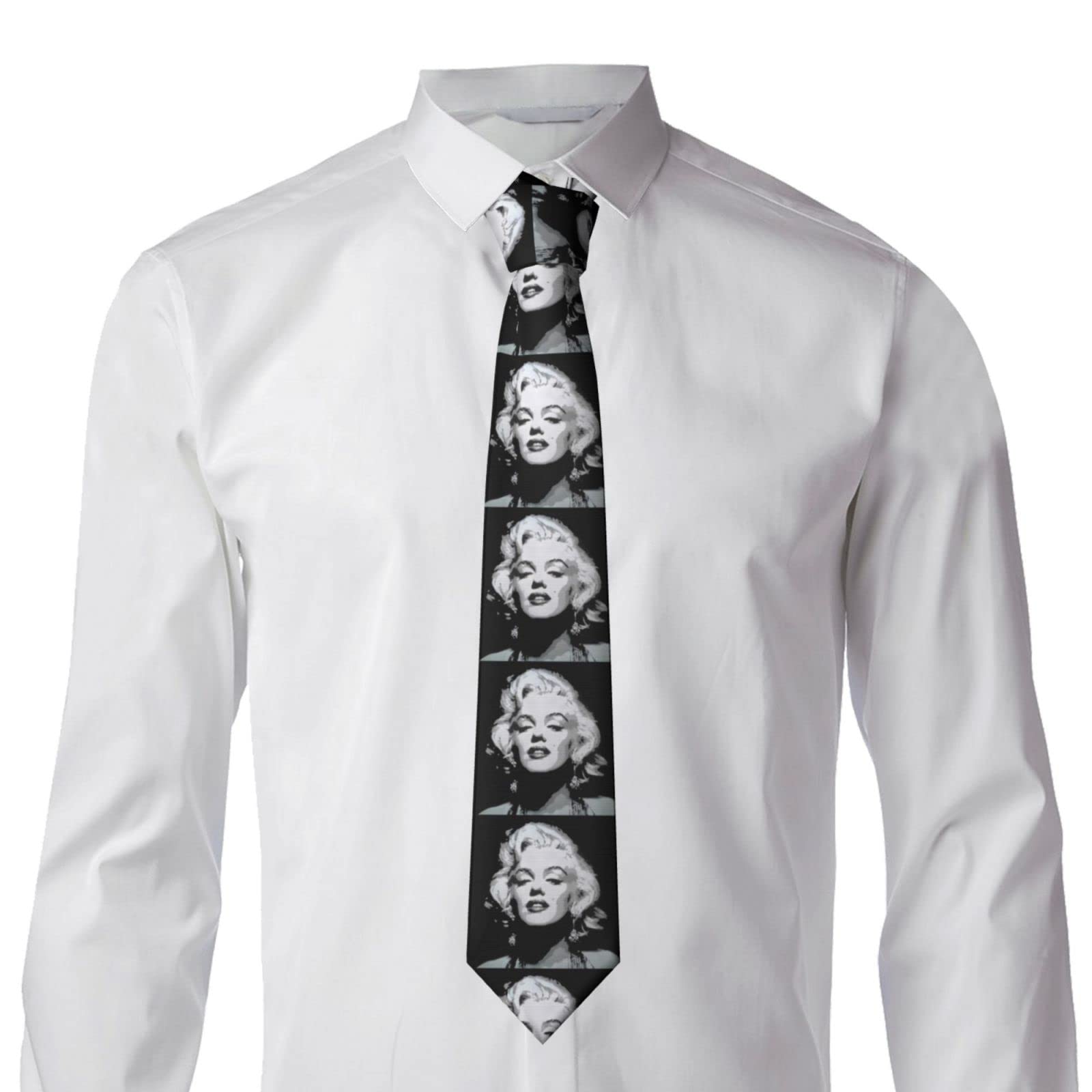Amazon.co.jp: ネクタイ メンズ Necktie マリリンモンロー ビジネス