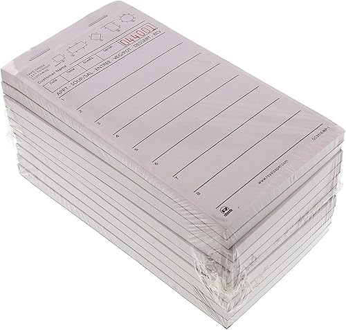 Miniatura 3 de Royal Papel blanco para bloc de servidor, 1 parte reservada con 8 líneas, caja de 50 libros