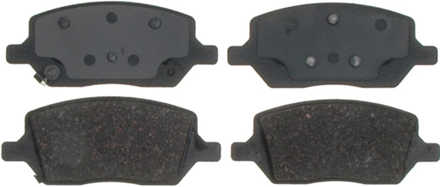 ACDelco Silver 14D1093CH (19285994) Ceramic Rear Disc Brake Pad Set with Hardware