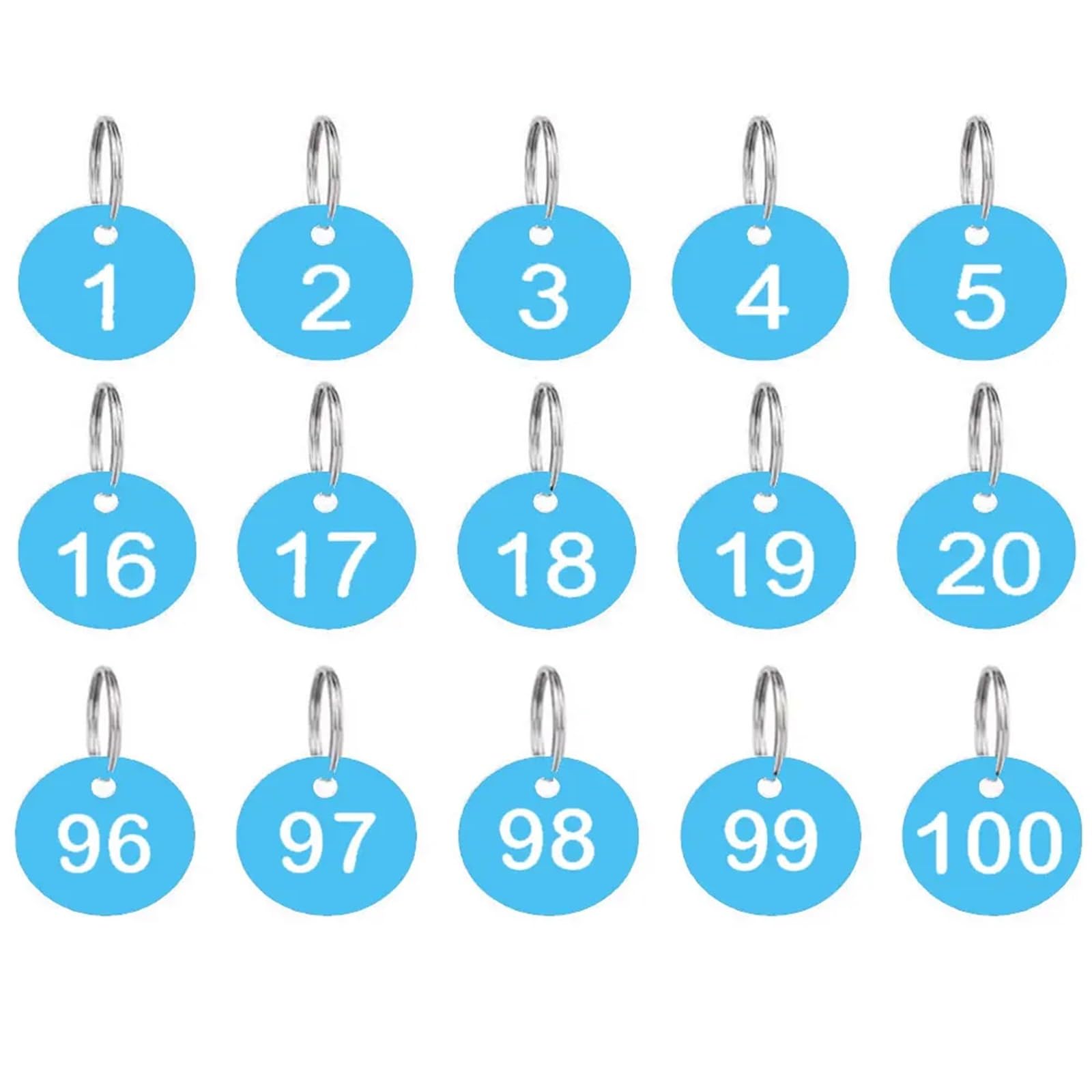 Numeri Sequenziali Dell'etichetta Della Targa In Alluminio per Organizzazione(101-200)