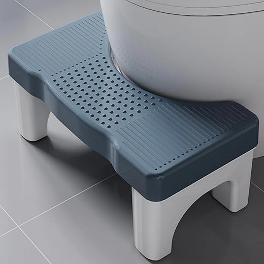 Sevia Toilet Stool Non-Slip Adult Blue