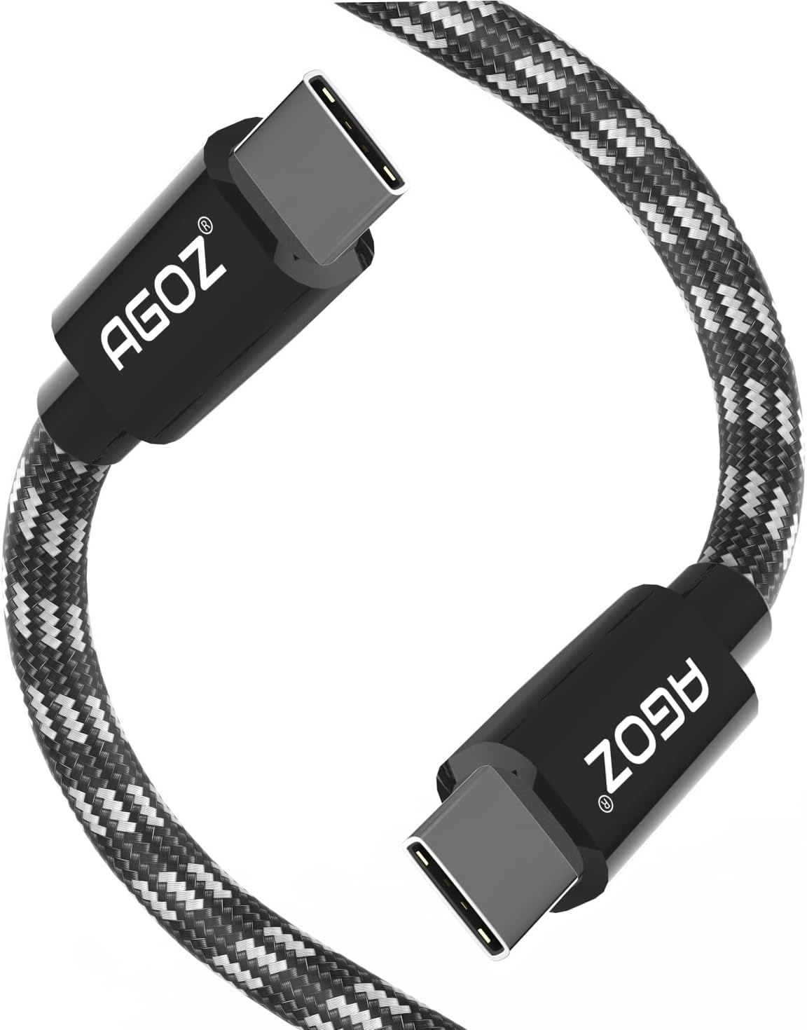 AGOZ USB C to USB C Cable Fast Charger Type C Cord for Razer Edge Gaming Handheld, Razer Wolverine V2 PRO Gaming Controller, Razer Kishi V2 for Android, Razer Opus X Headphones, Oculus Quest 2 (10ft)