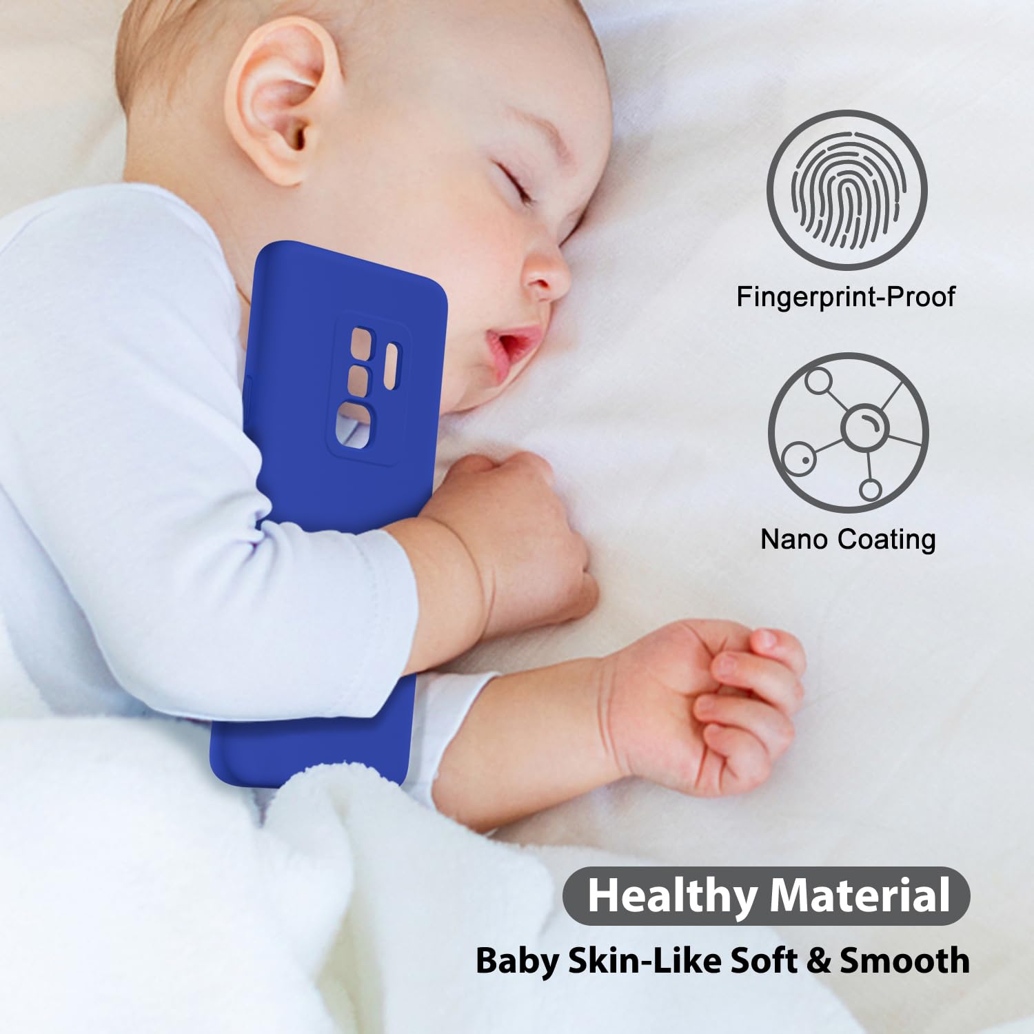 oakxco for Samsung Galaxy S24 Ultra Phone Case Liquid Silicone, Thin Slim Soft Rubber Gel TPU Plain Simple Cover for Women Girl Cute, Matte Solid Color, Brown Khaki Nude — view 355
