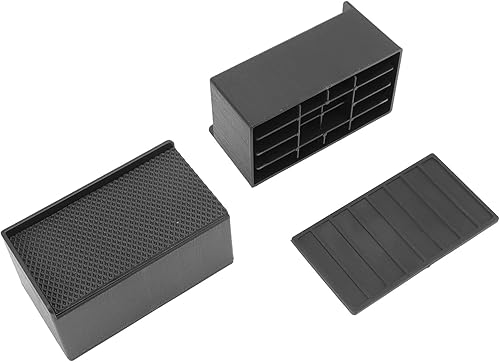 Miniatura 3 de Fydun Rectangular Furniture Riser Rubber Stackable Sofa Riser for Table Sofa Bed Wide Range of Uses