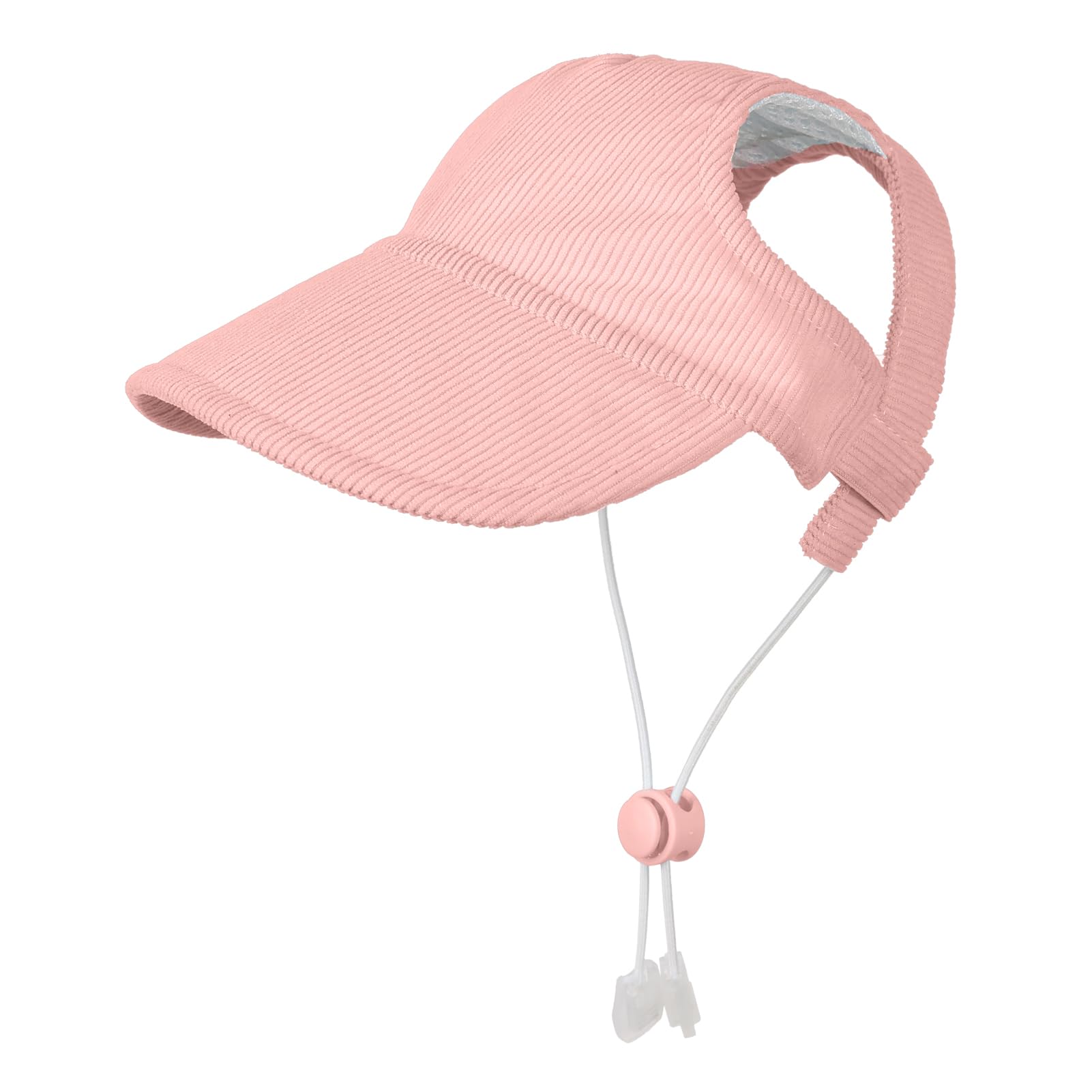 Casquette de baseball pour chien et chat rose XL, chapeau de soleil pour randonnées et balades