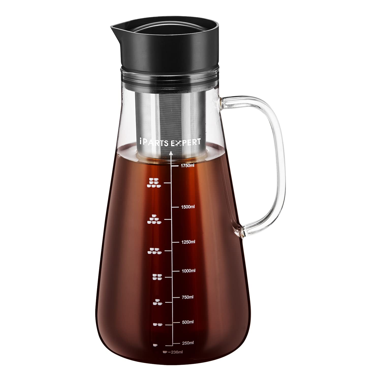 Buy Cold Brew Coffee Maker, 2 Liter/68 oz Iced Coffee Tea Pitcher with