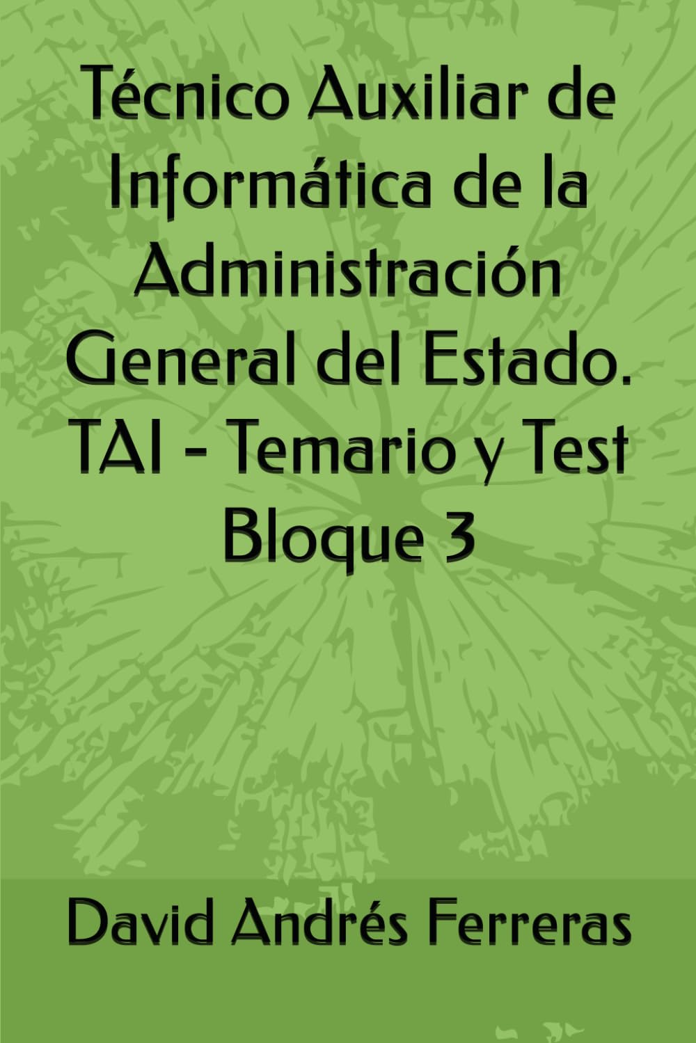 Técnico Auxiliar de Informática de la Administración General del Estado. TAI - Temario y Test Bloque 3