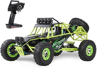 WLtoys 12428 RC Car, 1/12 Scale 4WD 50km/h High Speed RC Rock Crawler, 2.4Ghz Remote Control Off Road Truck for Adults