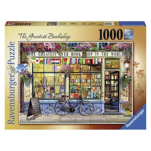 Ravensburger, "The Greatest Bookshop", 1 000 bitar pussel