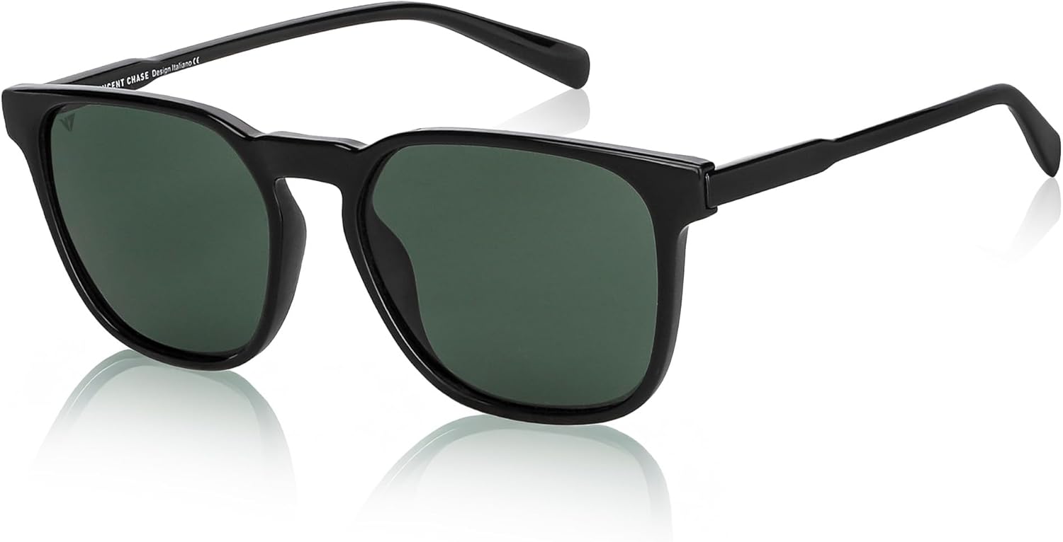 VINCENT CHASE EYEWEAR Unisex Adult Square Polarization Sunglasses