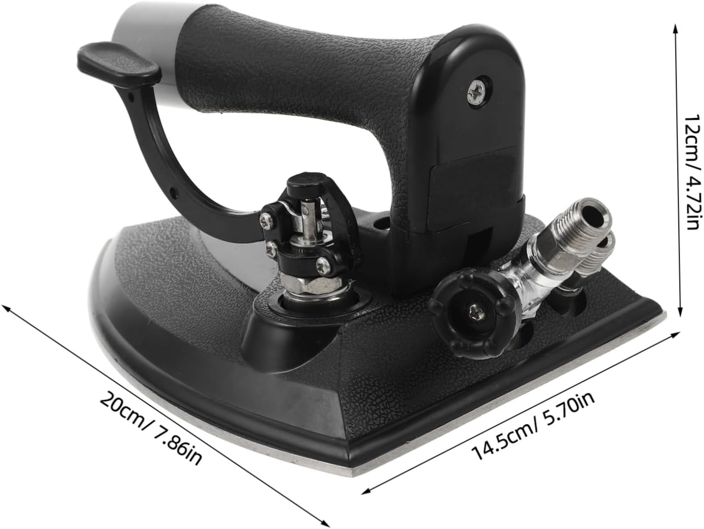 Holibanna Heavy Duty Clothes Ironing Machine with Consistent Steam Output and Precision Temperature Control Metal Steam Iron Press for Clothing Factories and Laundry Environments for Bulk