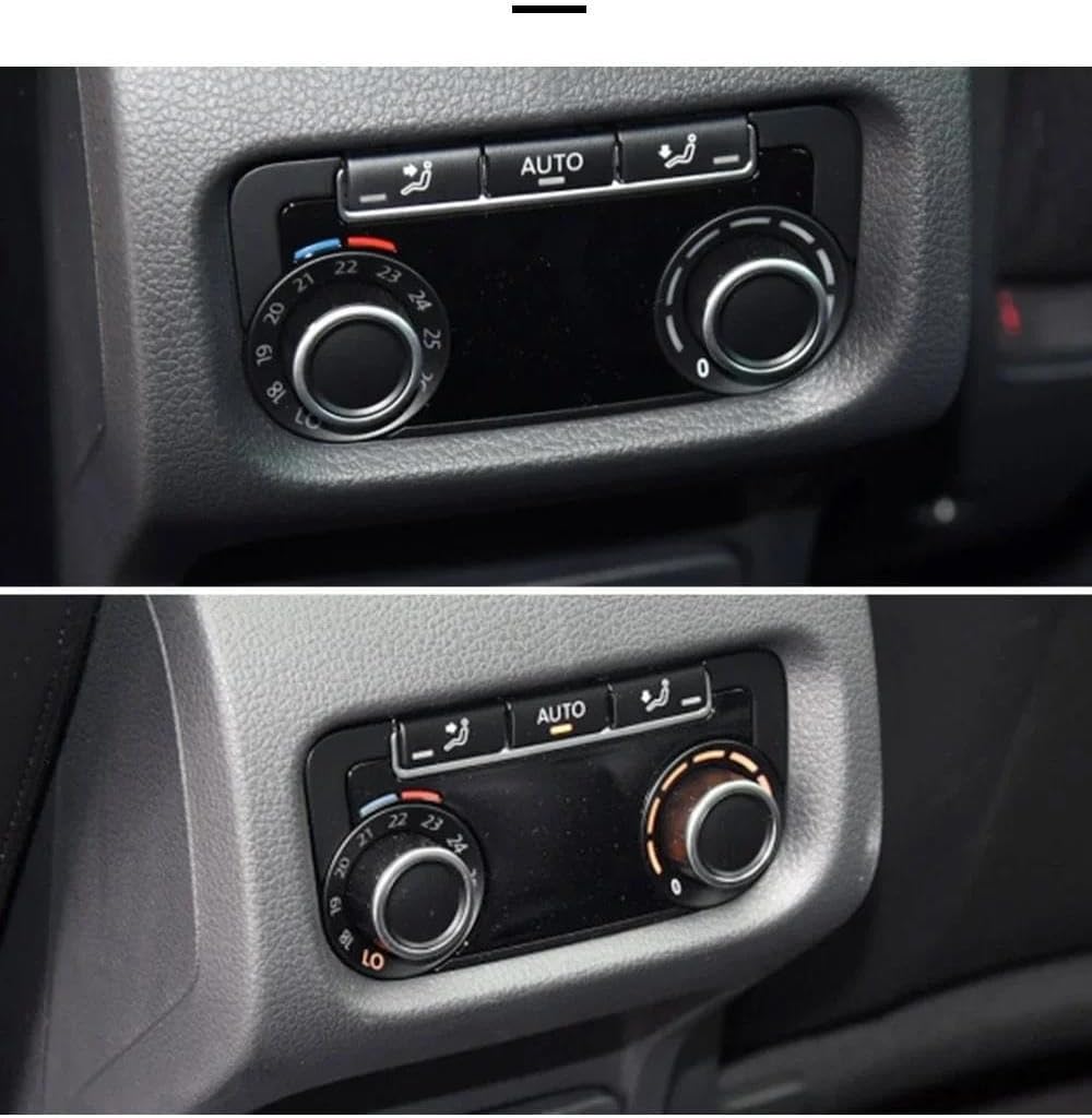 Car 7N0907049C Car Rear Air Conditioning Control Panel Knob Cover Switch for Seat for Alhambra 2011-2016