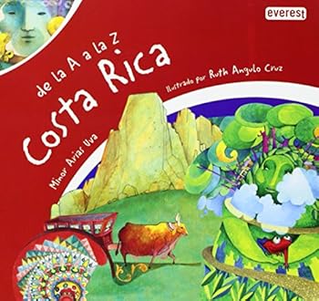Paperback De la A a la Z. Costa Rica (Spanish Edition) [Spanish] Book