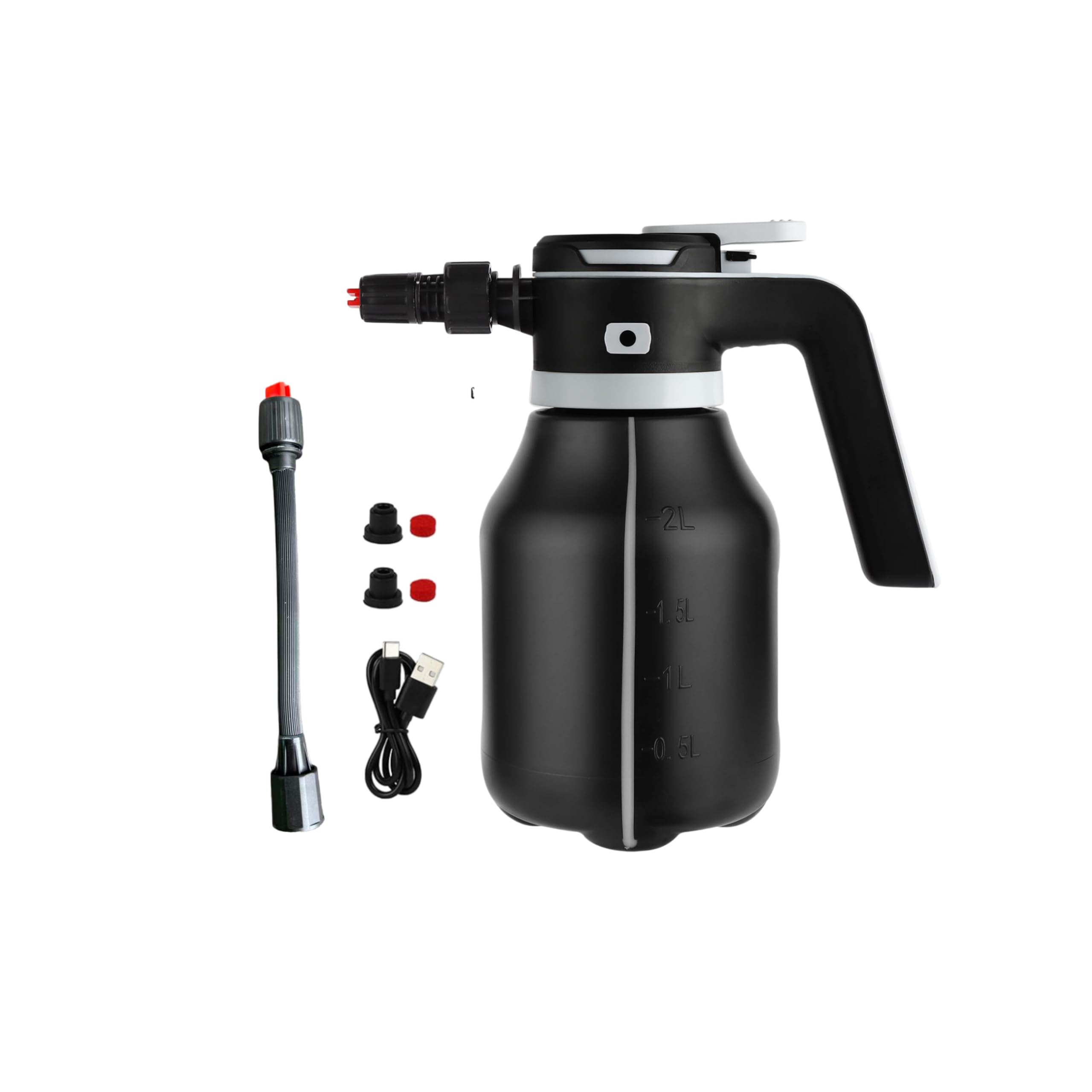 AYOHEGO 電動フォームガン 充電式 2L 3500mAh Type-C 洗…