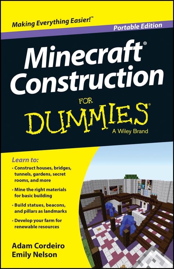 Minecraft Construction For Dummies: Portable Edition (For Dummies Series)