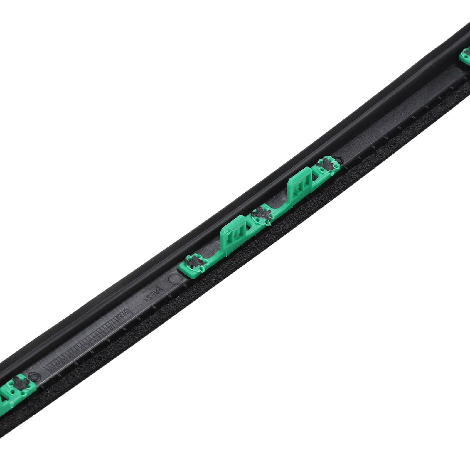 Moldura del Pilar del Parabrisas, Adorno Lateral del Parabrisas Delantero, Elegante Moldura de Vidrio Frontal Resistente a los Arañazos para CRV 2007 a 2011 (Izquierda: 73162 SXS
