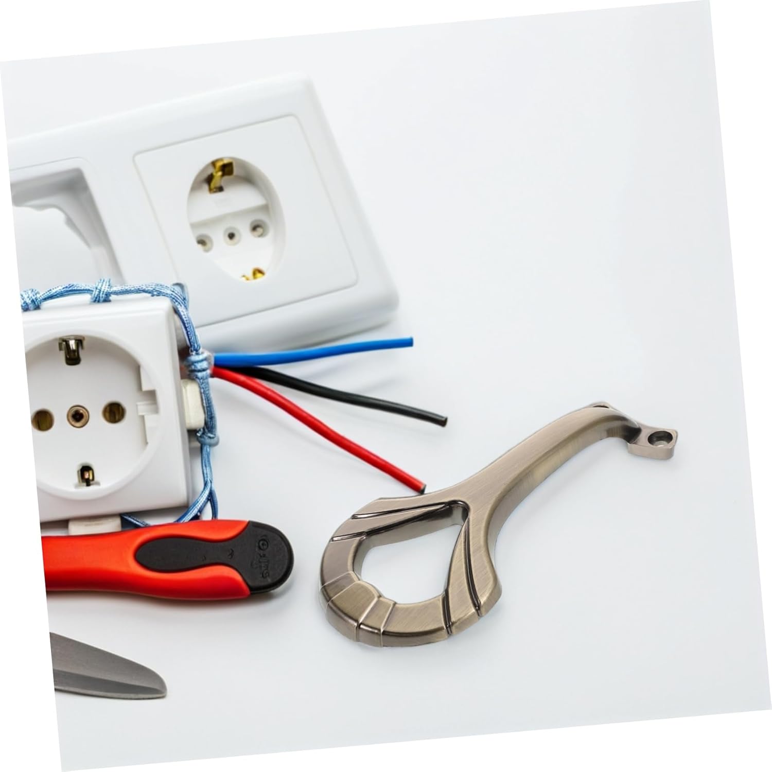 Cabilock 5Pcs Ceiling Fan Arm Replacement Metal Arms for Home Lighting Accessories Elegant Support Bracket for Ceiling Fixtures Bronze Finish