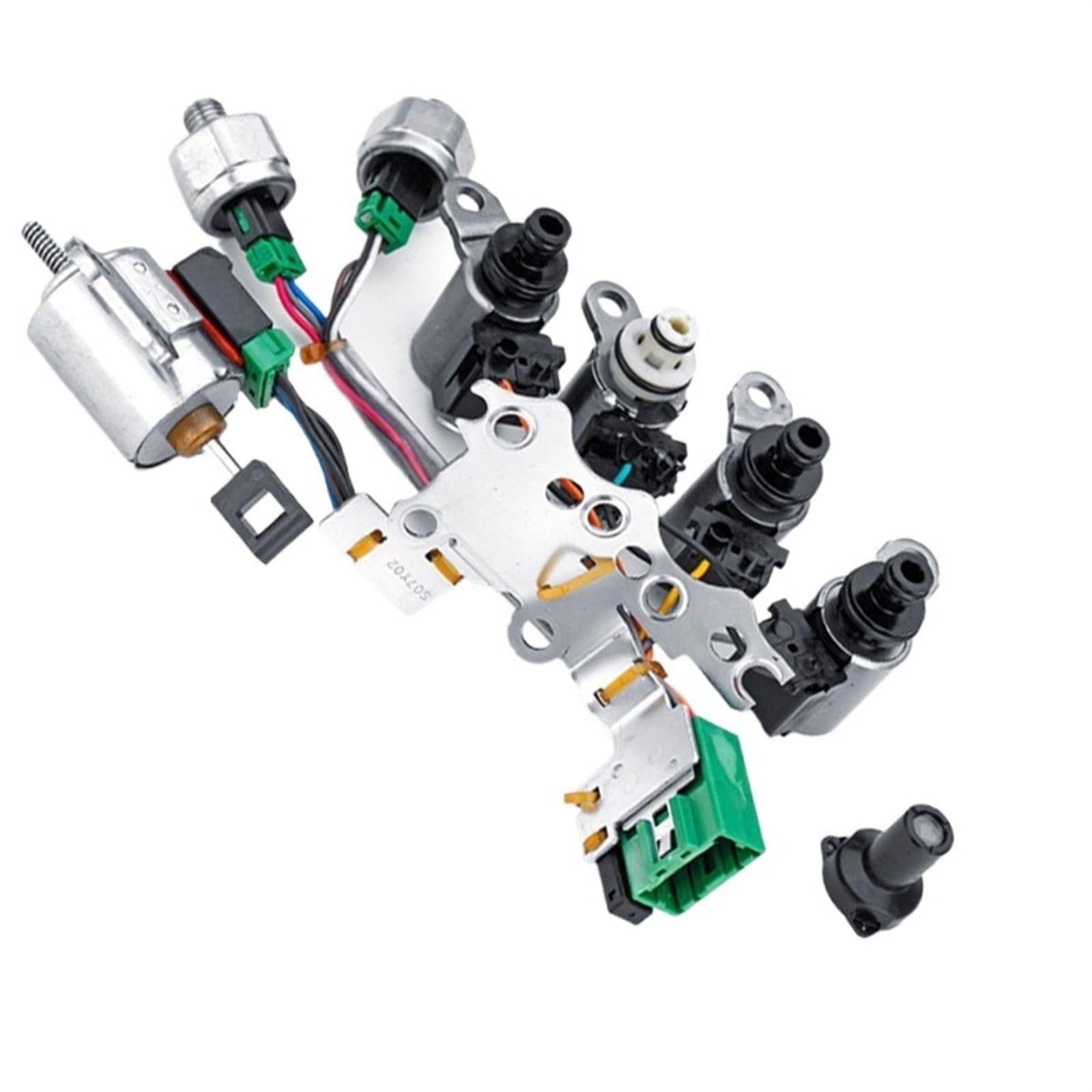 Wxnlbb One Color Jf011e,Re0f10a,F1cja Transmission Solenoid Valve Kit Oil Pressure Sensor Stepper Motor Compatible With Dodge Compatible With Nissan Mitsubishi