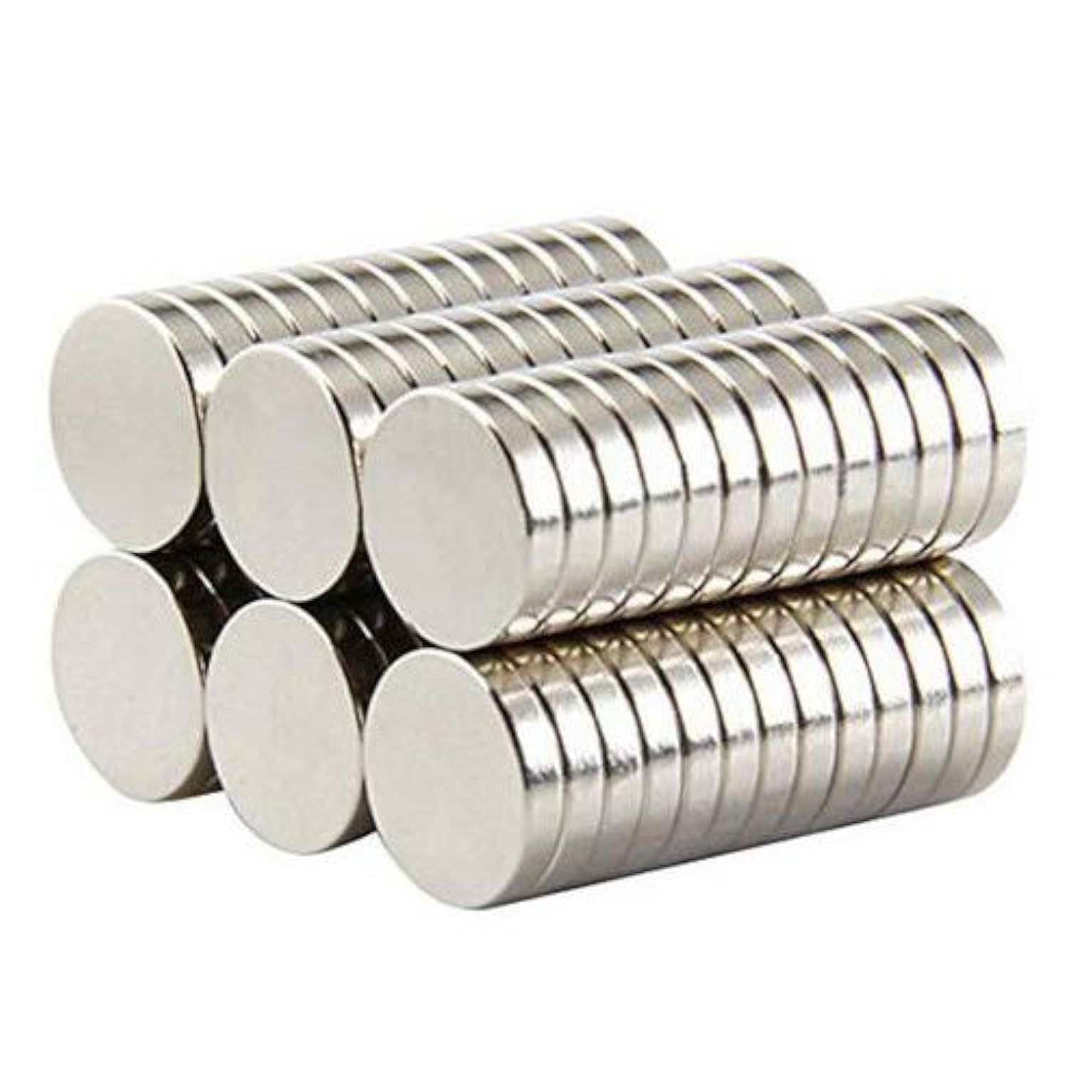 WOBATOY 15 Pieces 20x2 mm Personalized Multi-Use Refrigerators Magnets for Fridge Door Whiteboard Map Bulletin Boards