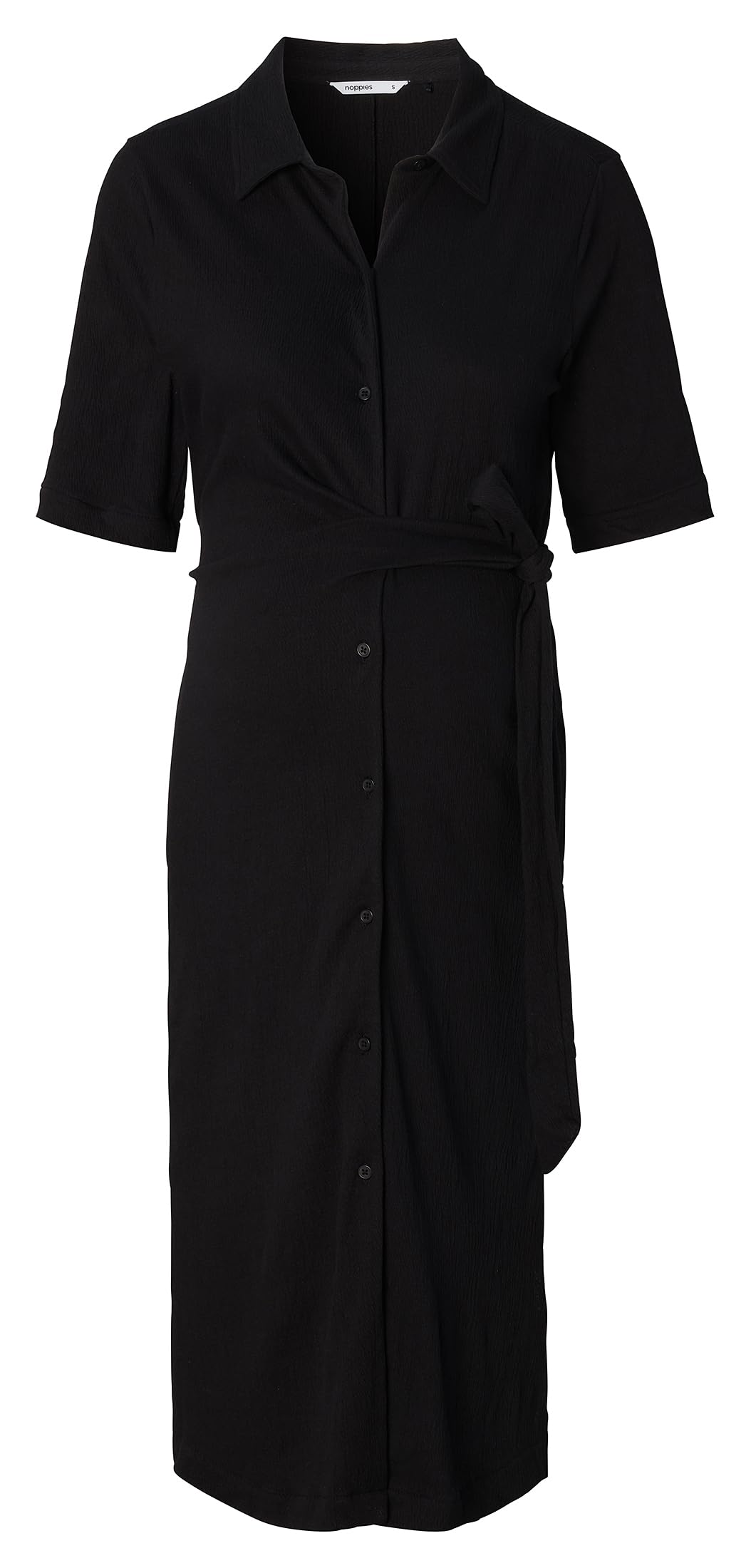 Noppies Maternity Katarina Nursing sukienka damska z krótkim rękawem, Black - P090, XS