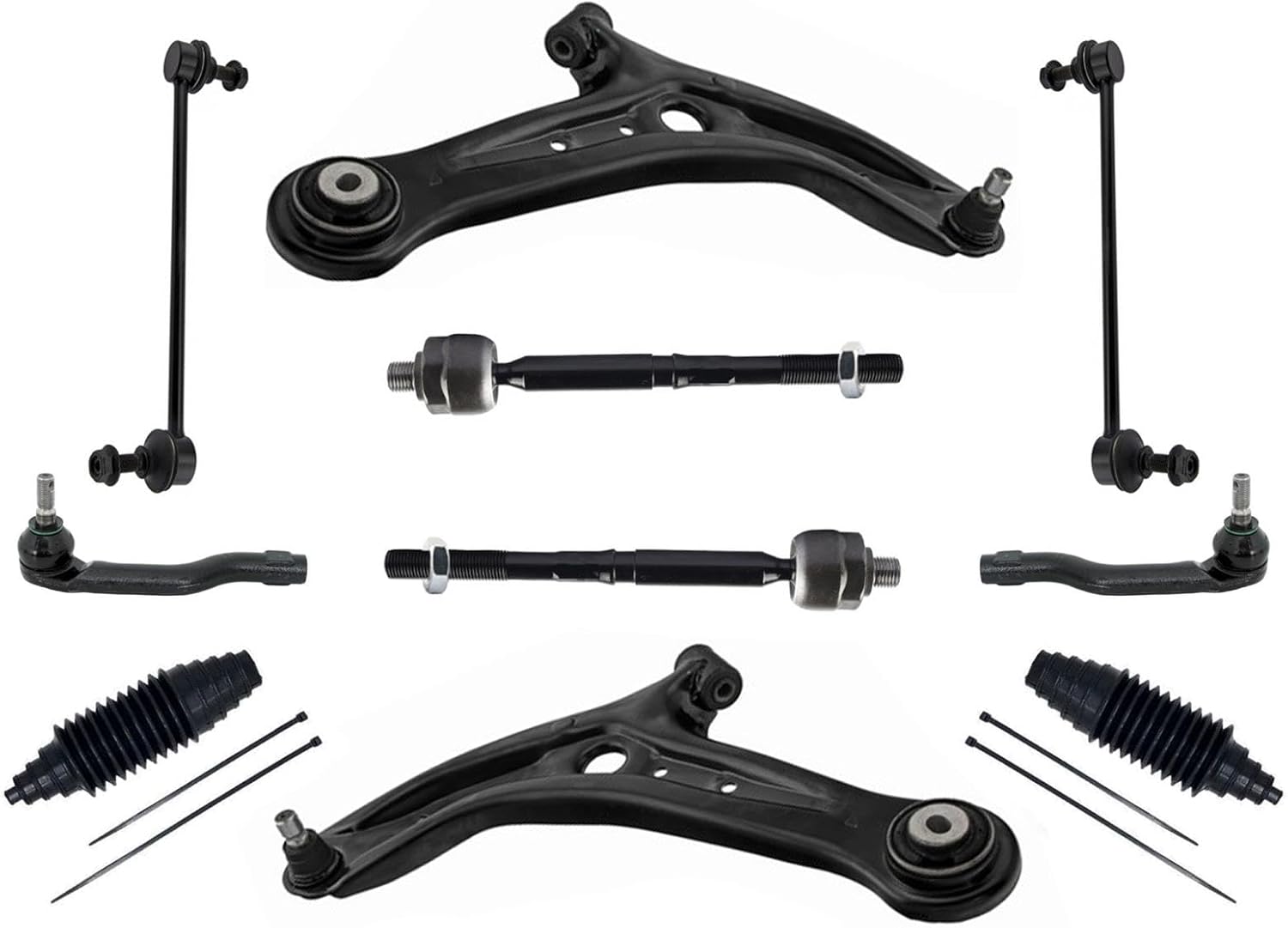 Front Control Arms with Bushings Ball Joint Replacement Parts For Mazda 2 2011 2012 2013 2014