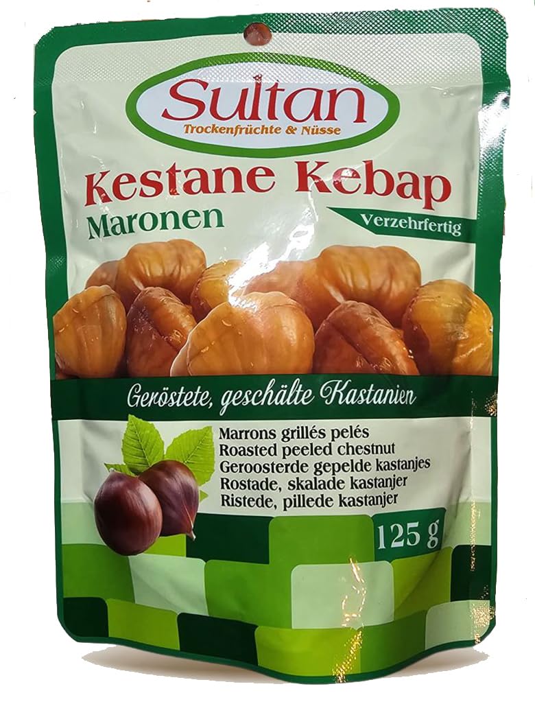 Mein Bazar Zarte Maronen geschält geröstet Esskastien gekocht 16x Set