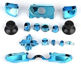 Xbox One Controller Button Set,Replacement RB LB RT LT Trigger Buttons Mod Kit for Xbox One with 3.5mm Jack Set,18 Controller Colorful Buttons Set ABXY Dpad Triggers Full Buttons Set