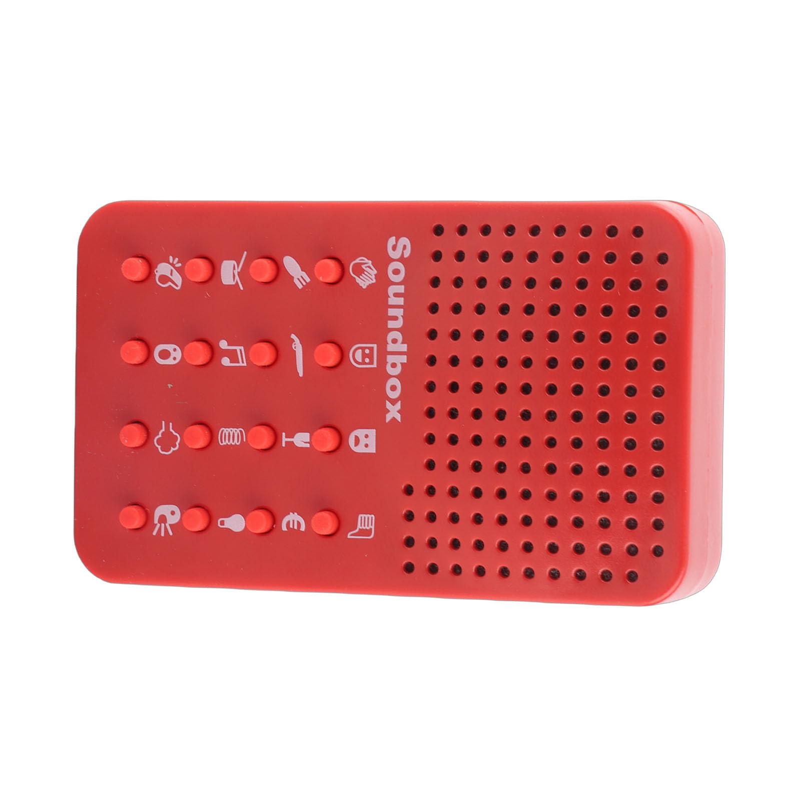 Funny Sound Effects Machine, 16 Funny Sounds, Portable Sound Maker, Funny Sound Effect Machines 16 Funny for Games, Fun, Parties, Plastic, White